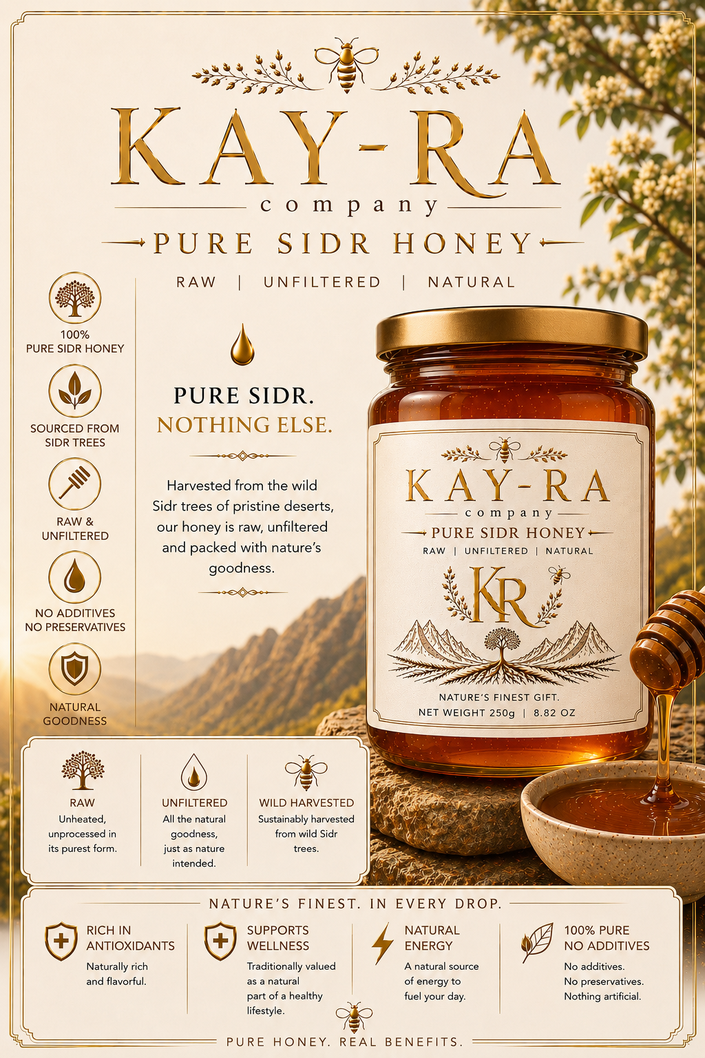 Kay-Ra Sidr Honey